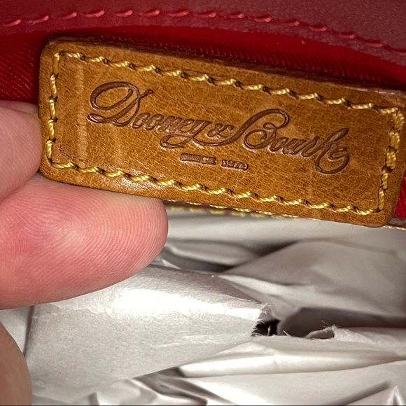 Dooney & Bourke Small Florentine Leather Satchel - Natural - Picture 7 of 9